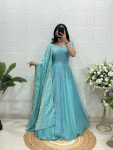 NC Moss Butti Gown