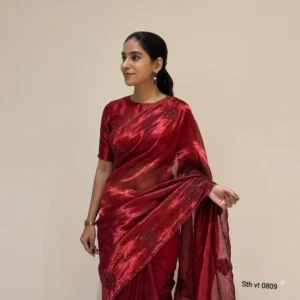 DHURVA  SAREES WITH BLOUSE