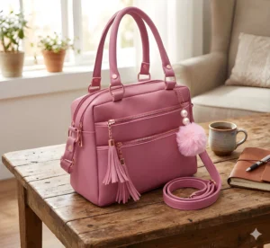 Women’s Premium PU Leather Tote Handbag | Stylish Shoulder Carry Bag for Ladies | Large Spacious
