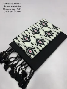 AN SUPER HIT-1 New Design Launch Pure Mul Cotton Saree with Tassels