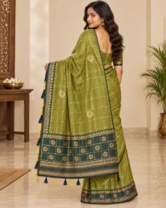 Soft Silk Saree with Blouse