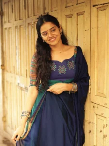 Vichitra Blooming Gown for Women