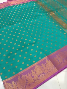 Soft Silk Zari Saree with Blouse