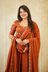 Rangoli Crush Anarkali Suit