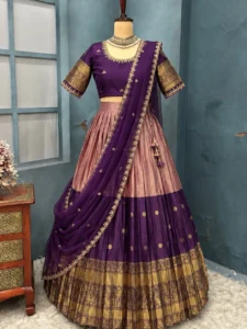 Lehanga collection full stiched Lehenga with Full stiched Designer maggam work blouse with embroider